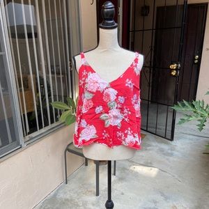 Vibrant Floral Tank Top